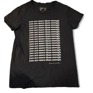 Spiritual Gangster Black Tee with Graphic text emo streetwear